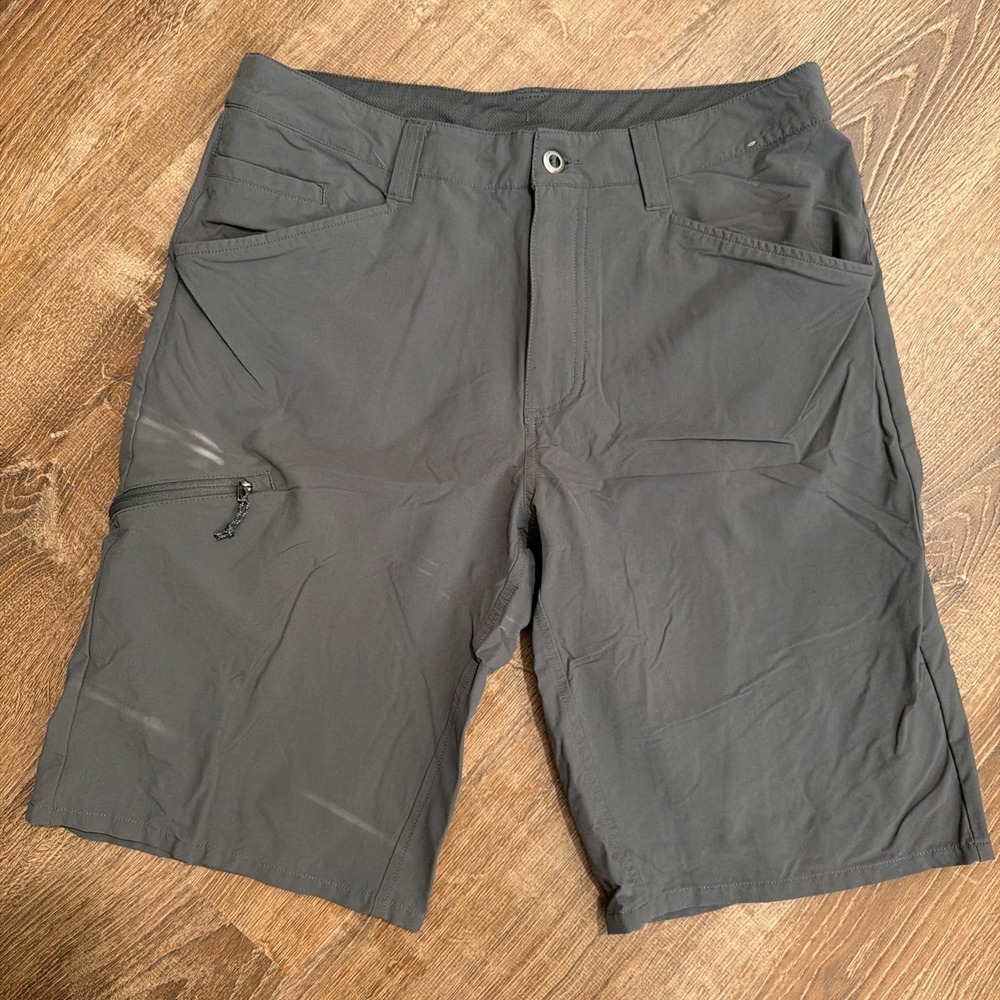 Patagonia Men's Quandary Shorts Gray Sz34 Hiking Outdoor Utility.